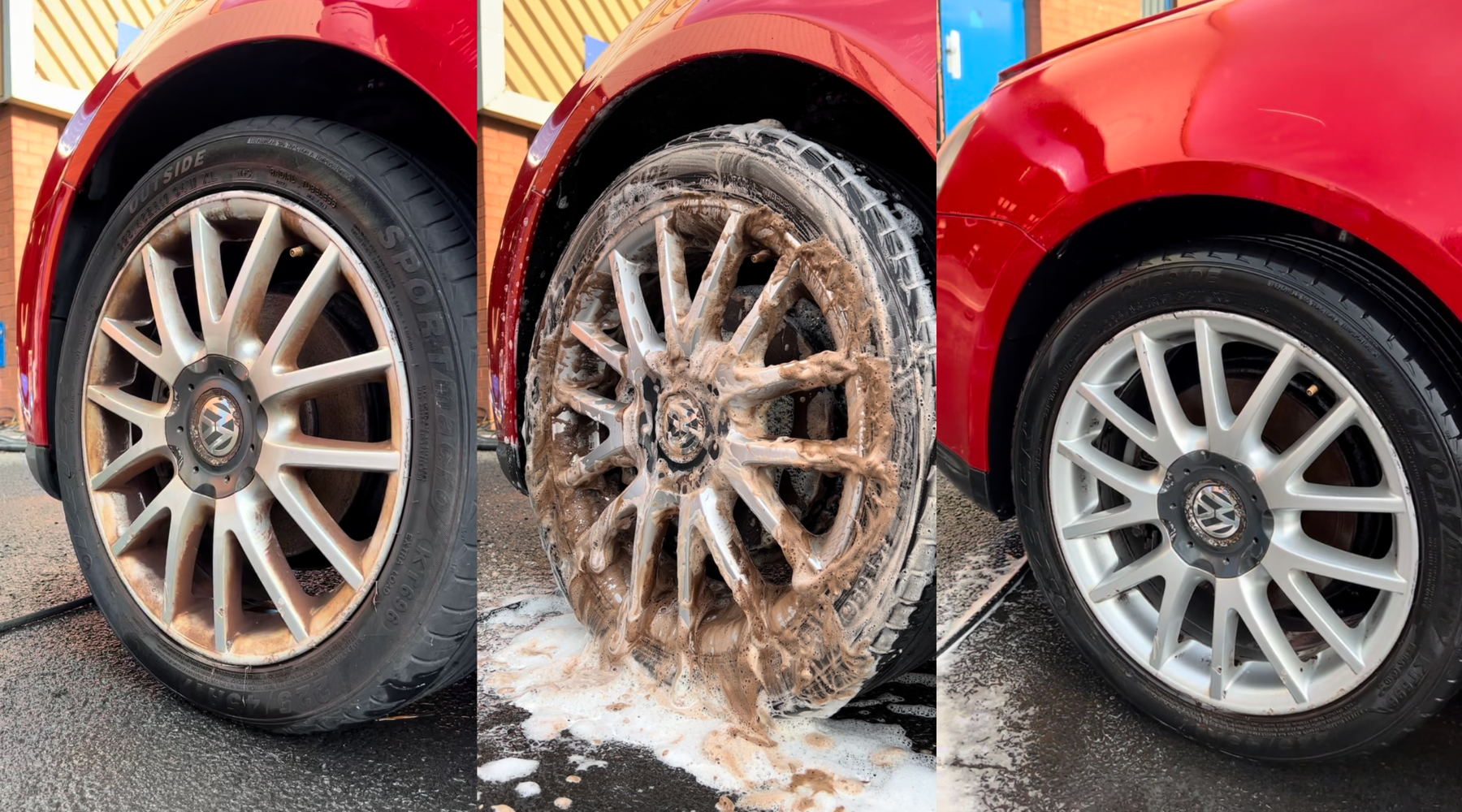 Correctly Using Acidic Wheel Cleaners