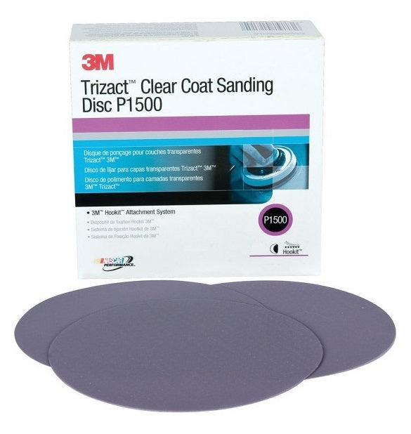 3M Trizact Clearcoat Sanding / Foam Finishing Disc 75mm (Various Grades)