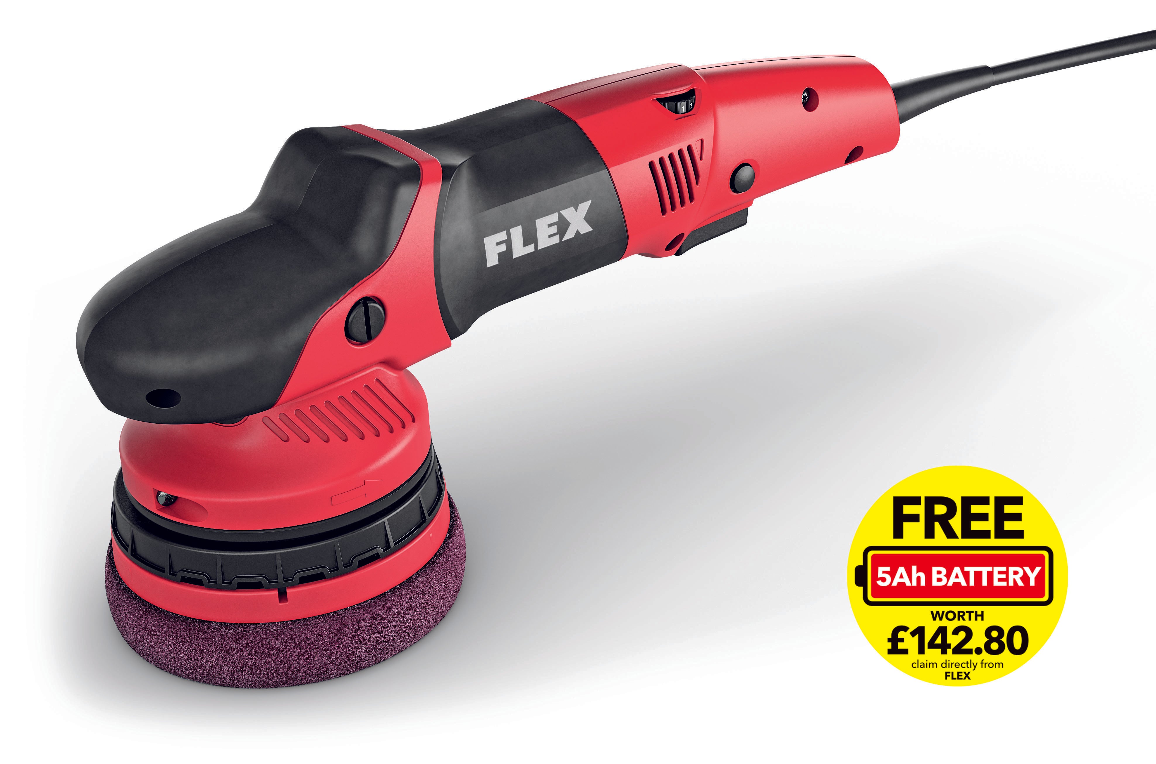 Flex XCE 10-8 125 Positive Drive Orbital Polisher