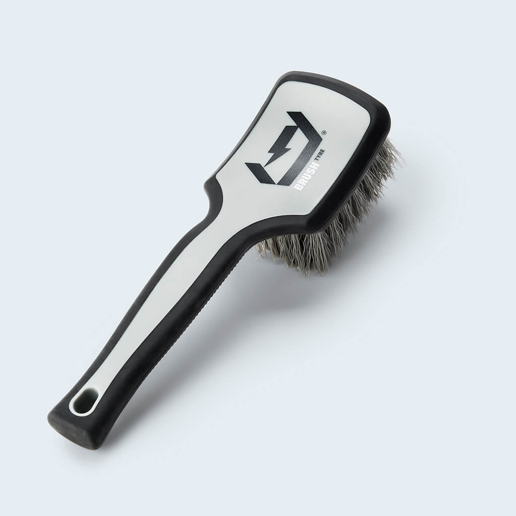 Duel Tyre Scrubbing Brush