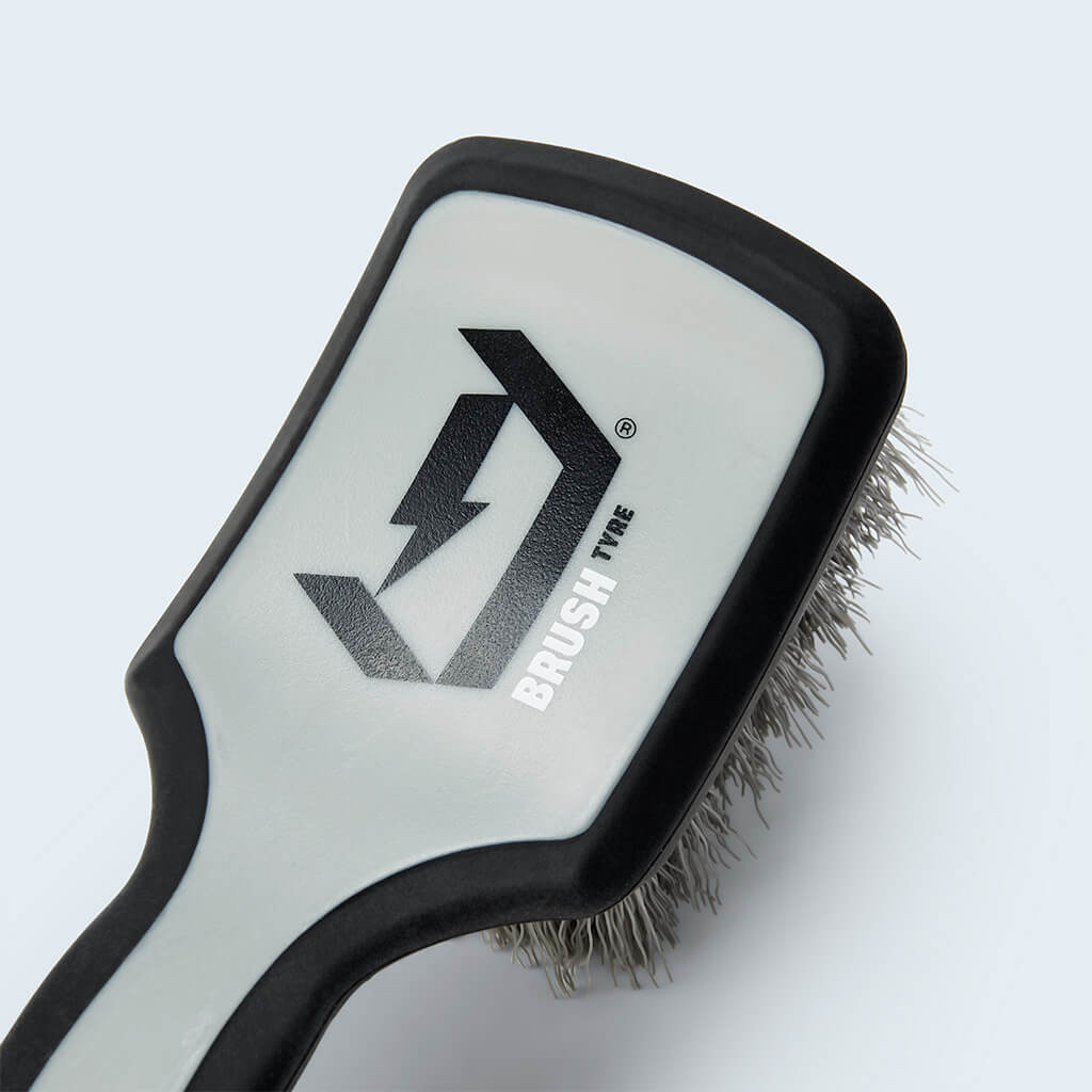 Duel Tyre Scrubbing Brush