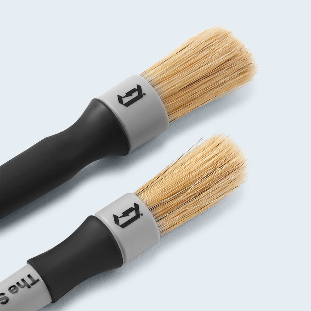 Stiff Detailing Brush 2 Pack