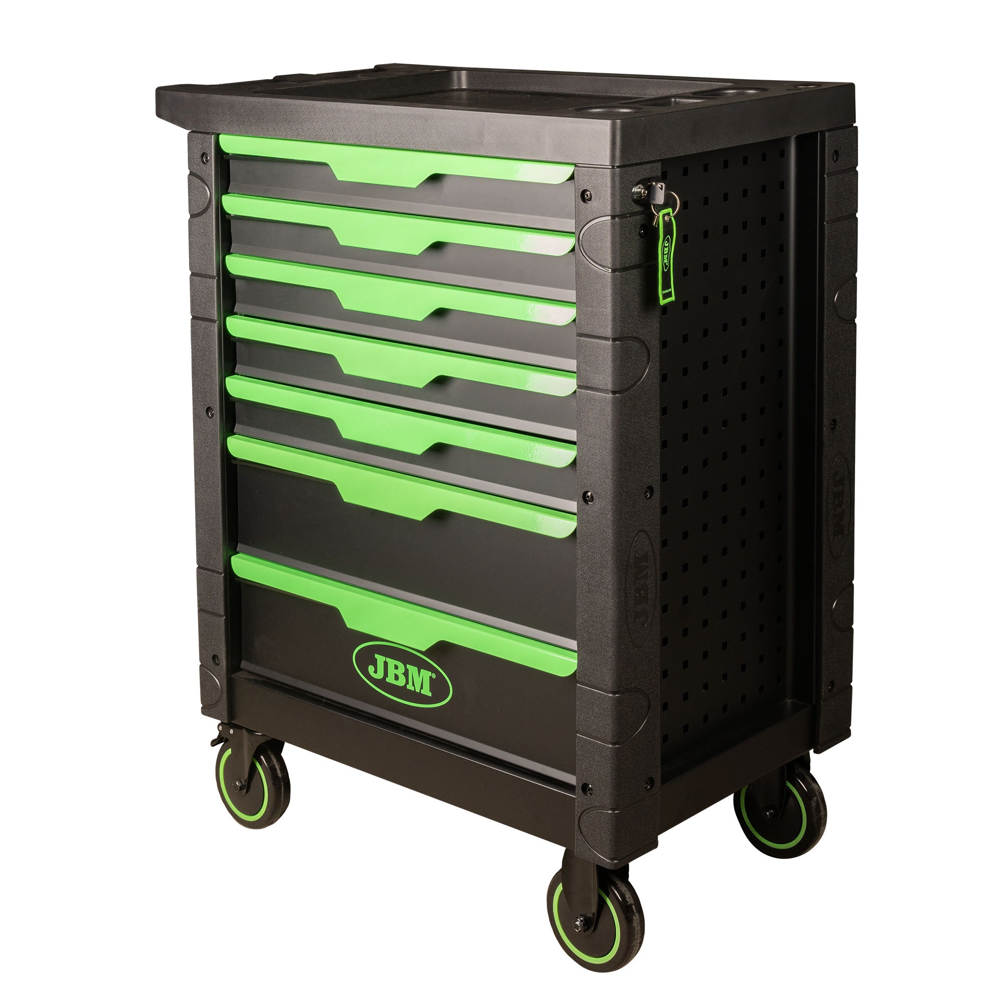 JBM 7 Drawer Tool Trolley (Tools Included)