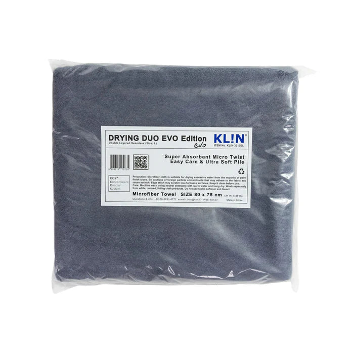 Klin Korea Large Evo Towel - Grey