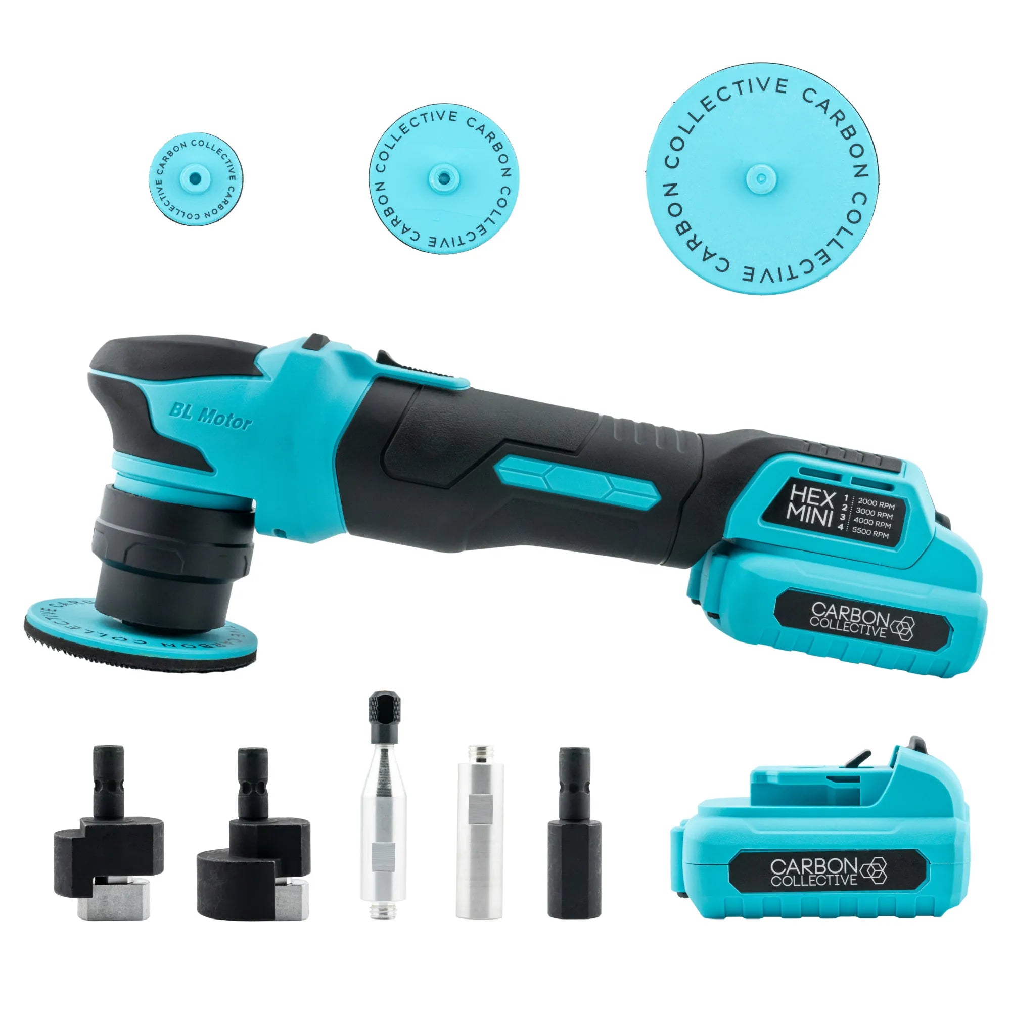 Carbon Collective HEX Mini Cordless Mini Polisher