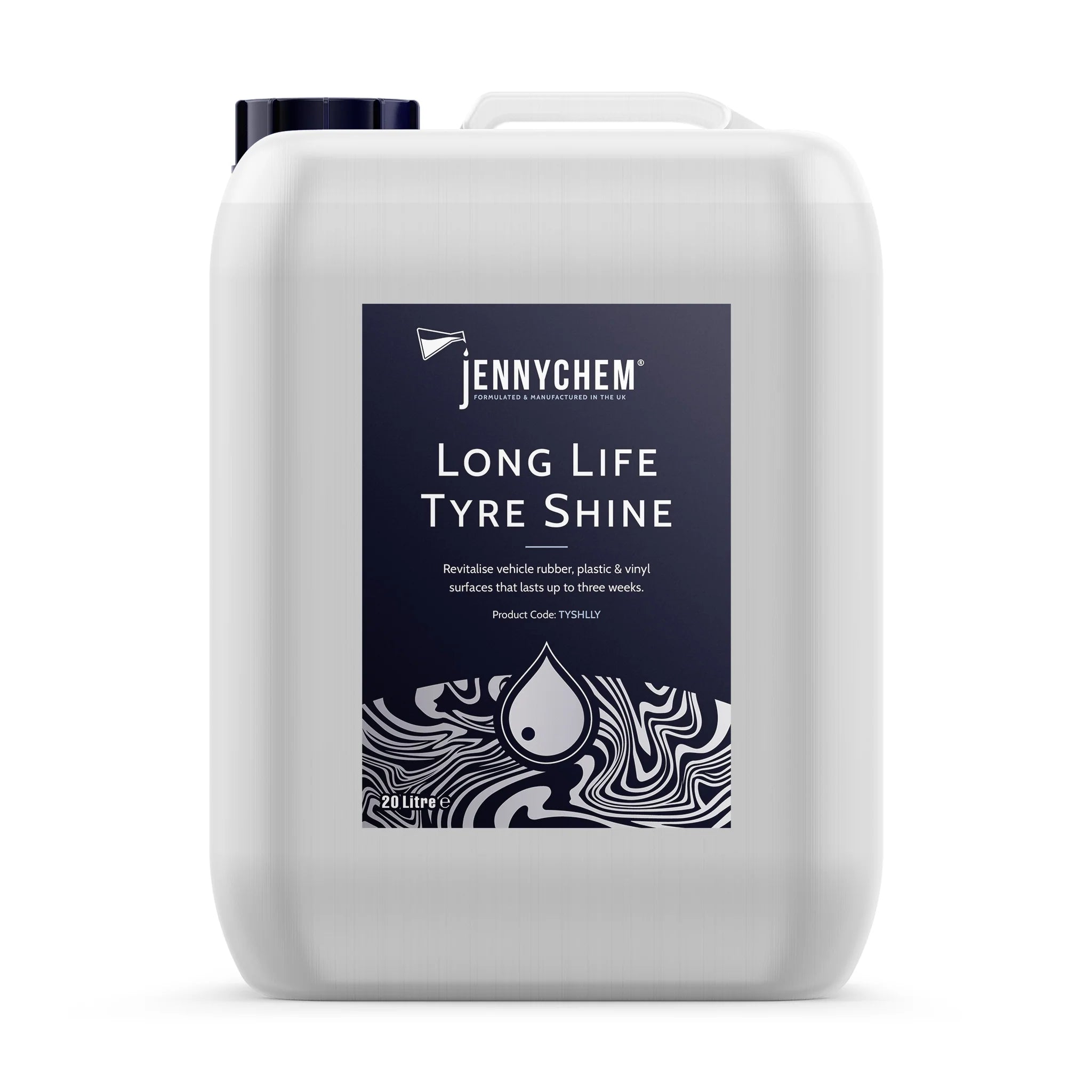 Jennychem Long Life Tyre Shine & Trim Dressing 20L