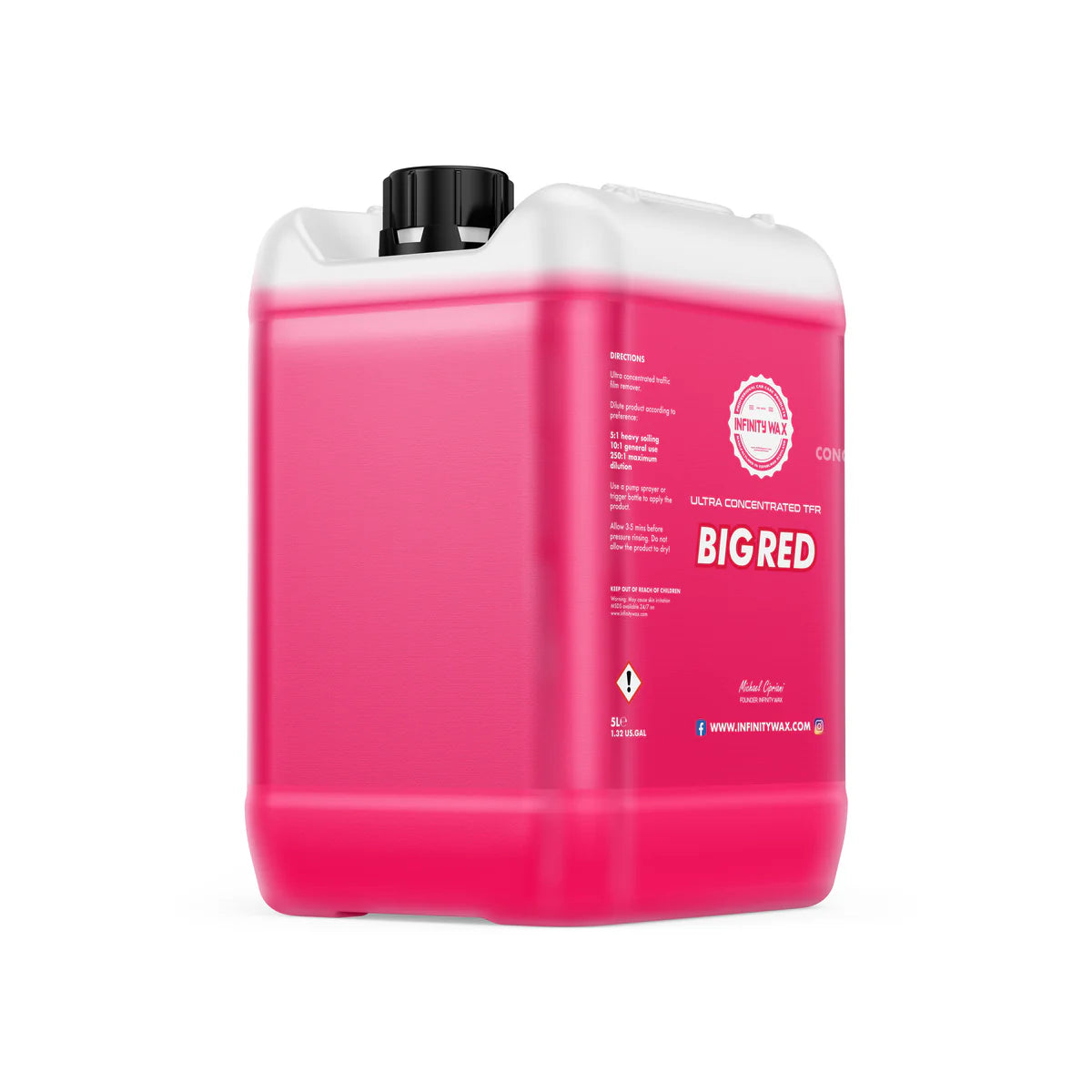 Infinity Wax Big Red Traffic Film Remover (TFR) 5L