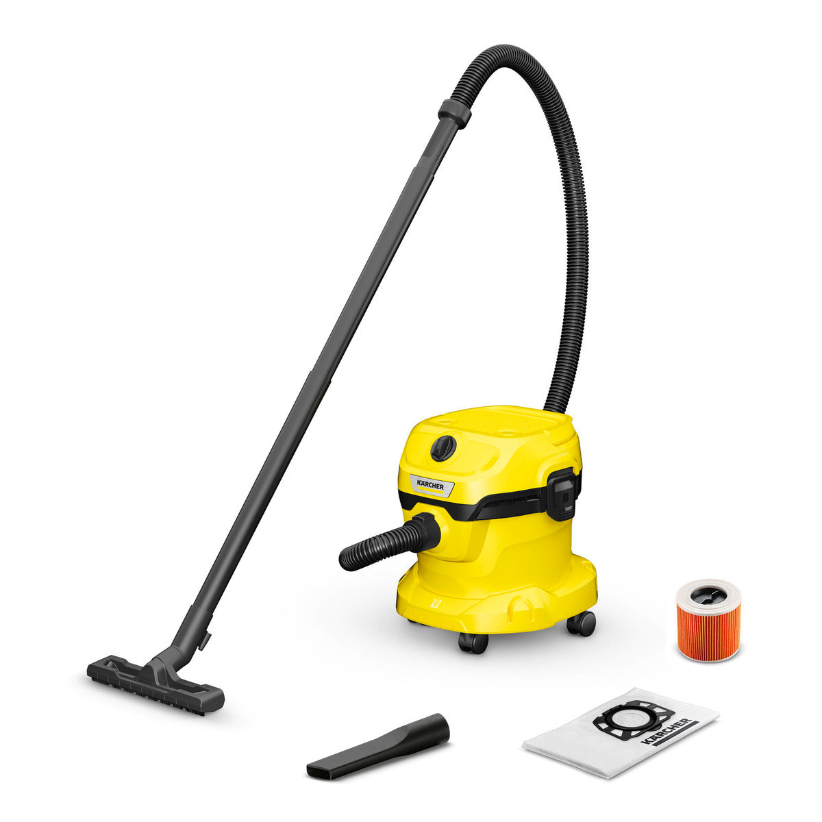 Karcher WD 2 Plus Wet and Dry Vacuum Cleaner