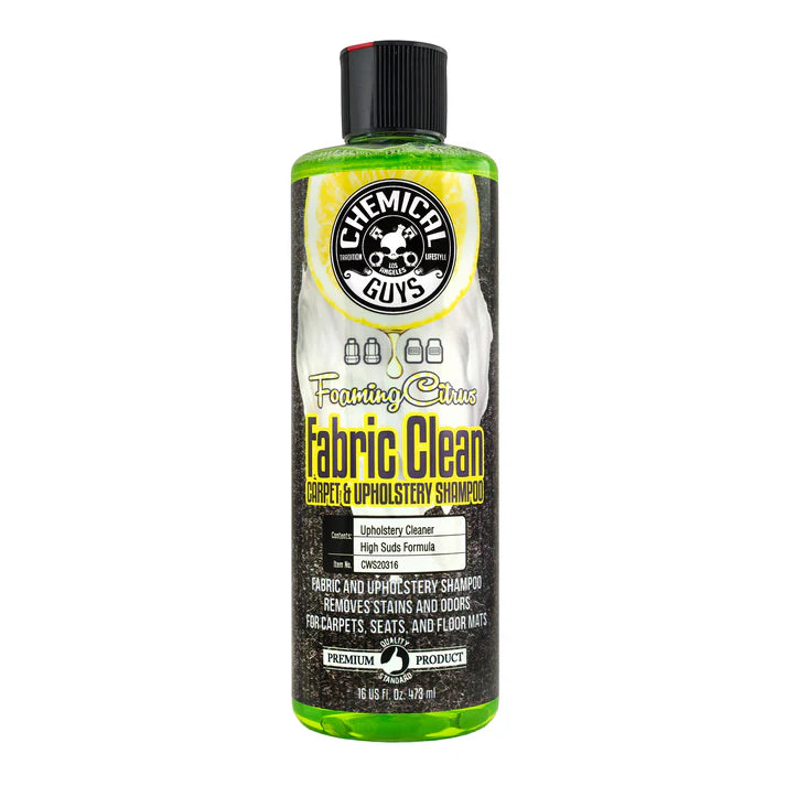 Chemical Guys - Fabric Clean H/D Carpet Upholstery Shampoo (16OZ)