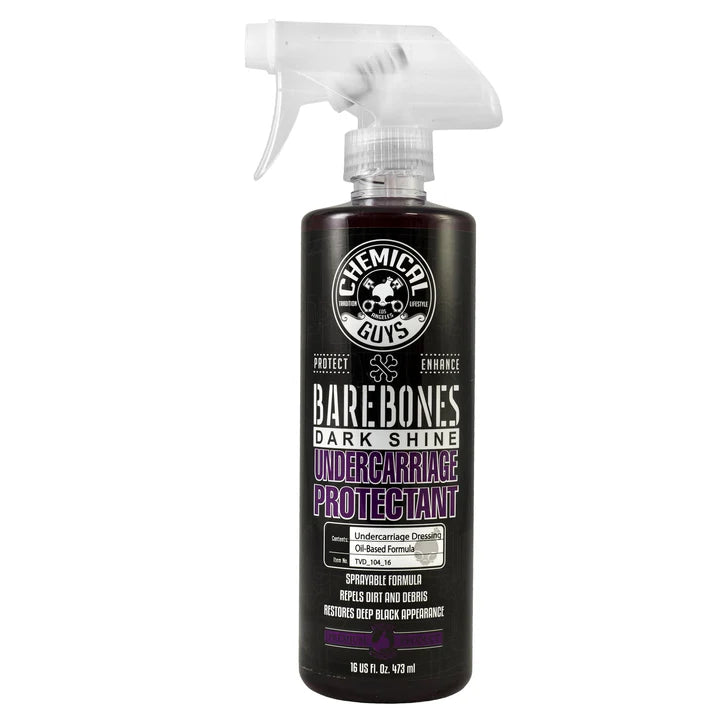 Chemical Guys Bare Bones Undercarriage Spray-Dark Shine (16OZ)