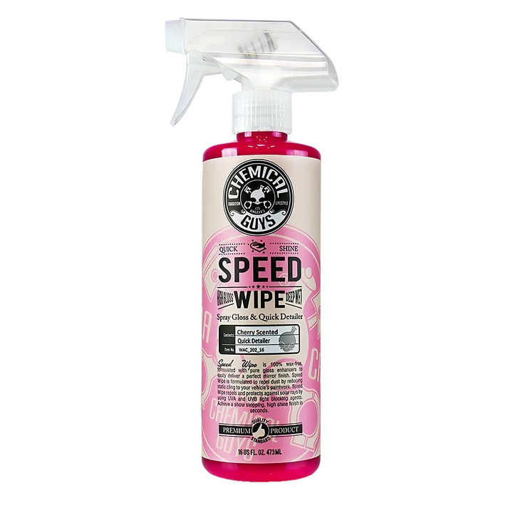 Chemical Guys - Speed Wipe Spray &amp; Streak Free Quick Shine (16OZ)