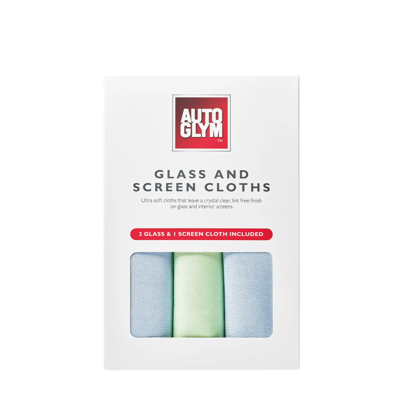 Autoglym Glass and Screen Cloths (3 Pack)