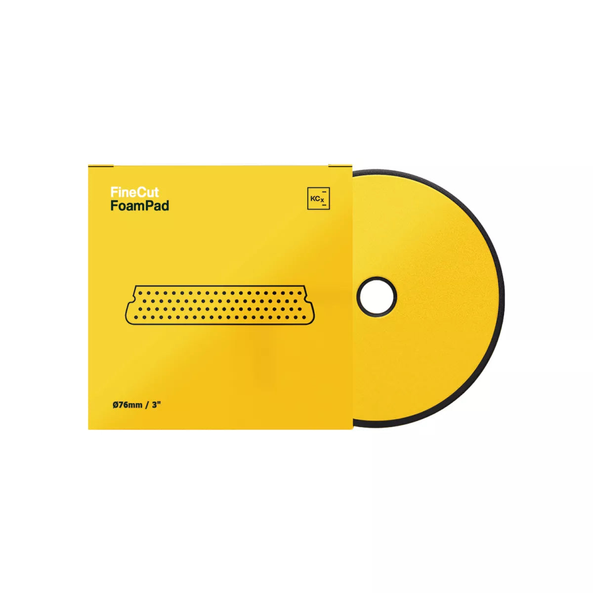 Koch Chemie Fine Cut Foam Pad - Yellow