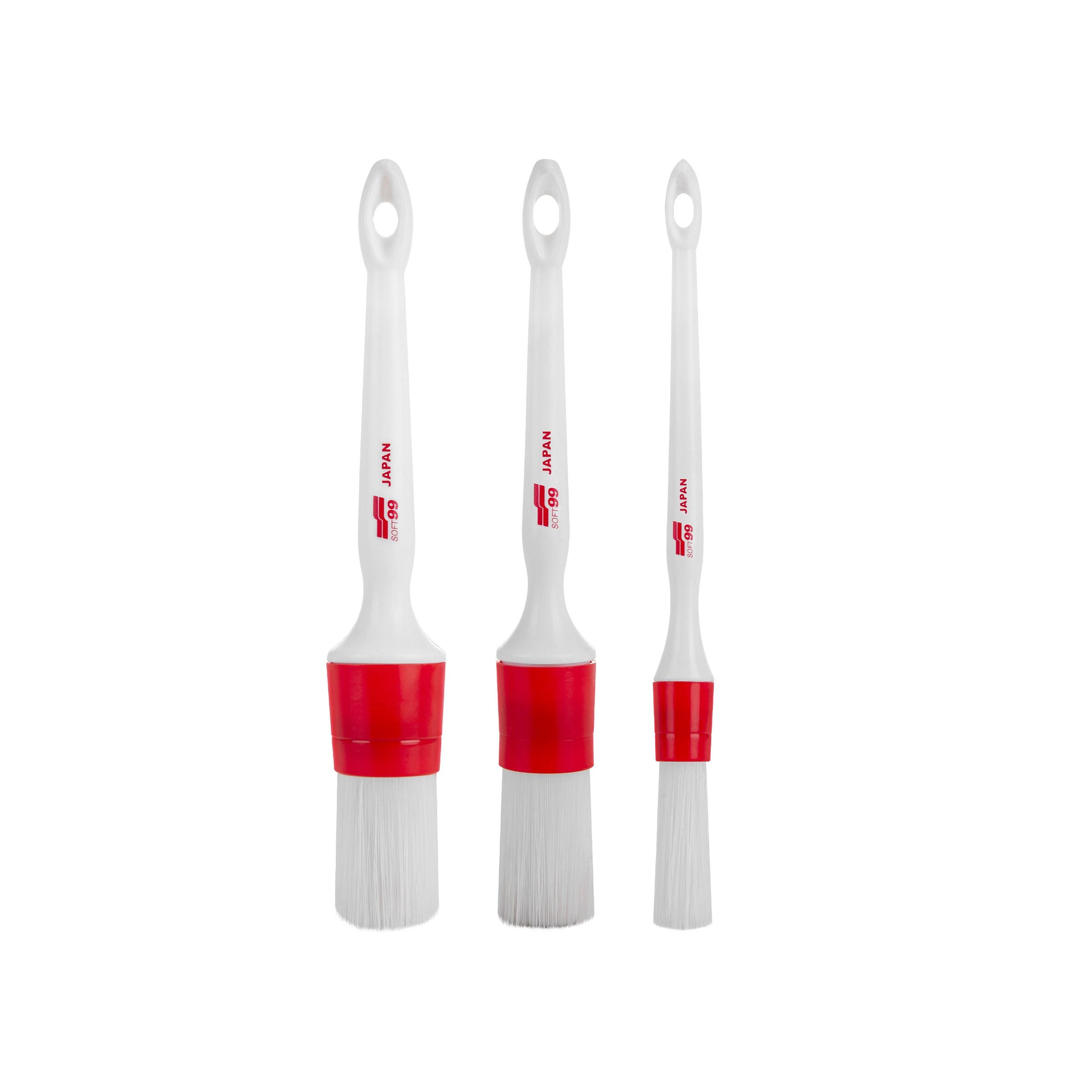 SOFT99 Exterior & Interior Brush Set - 6 pcs