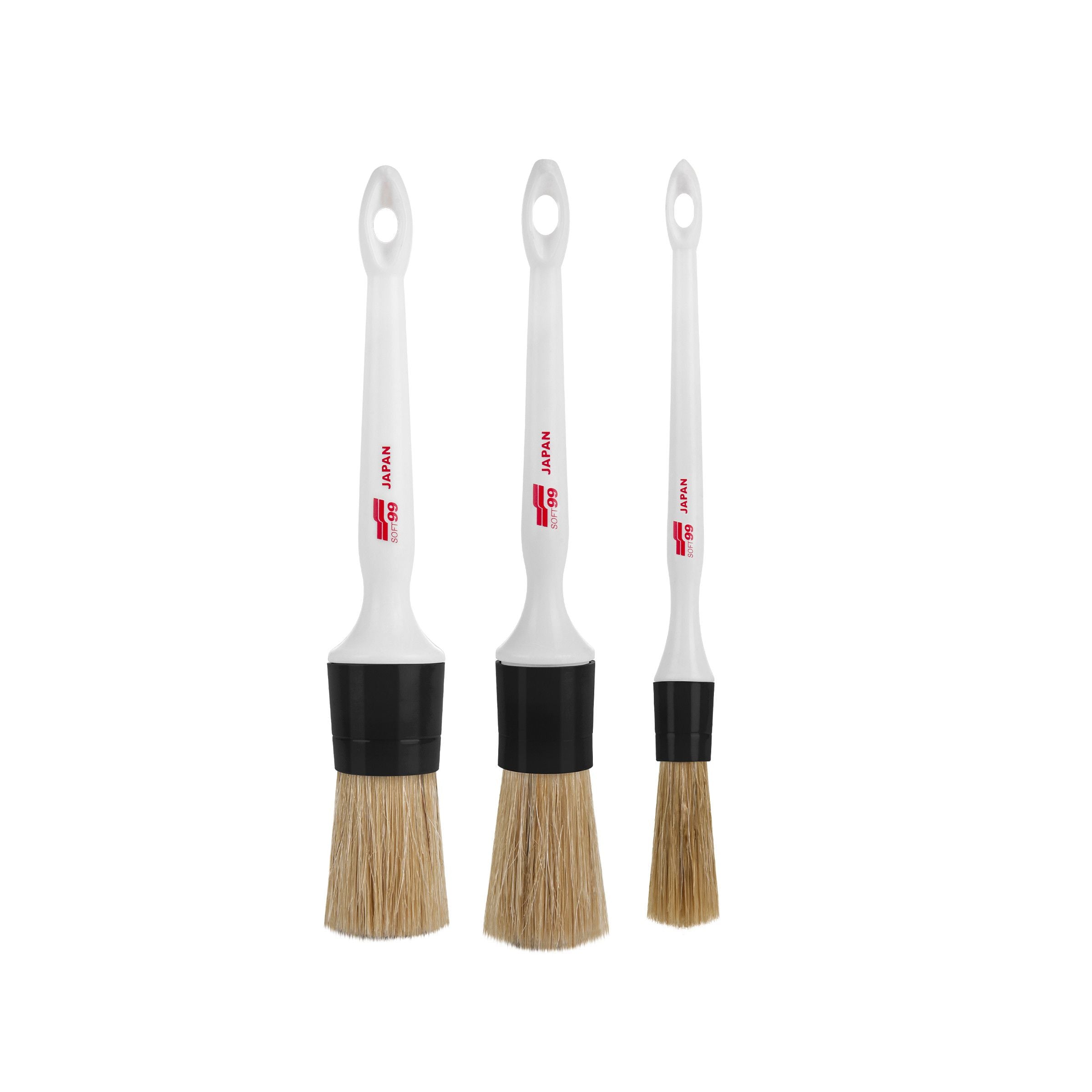 SOFT99 Interior Brush Set - 3 pcs